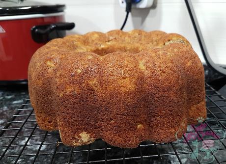 BUNDT CAKE DE PLATANO Y NUECES