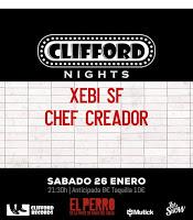 Concierto de Xebi SF y Chef Creador en El perro de la parte de atrás del coche