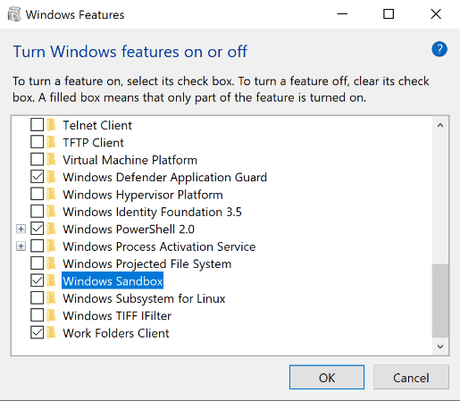 Características de Windows