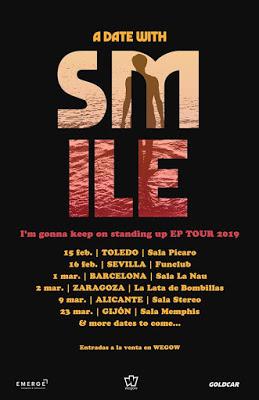Smile: Anuncia el lanzamiento del nuevo EP I'm Gonna Keep On Standing Up Smile: Anuncia el lanzamiento del nuevo EP I'm Gonna Keep On Standing Up