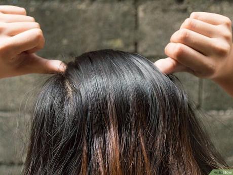 Trenza francesa invertida