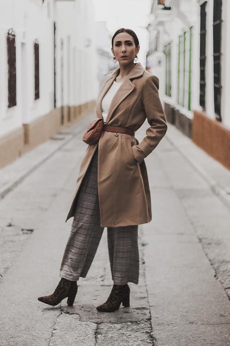 CAMEL COAT: TOTAL LOOK ARMONÍAS príncipe de gales