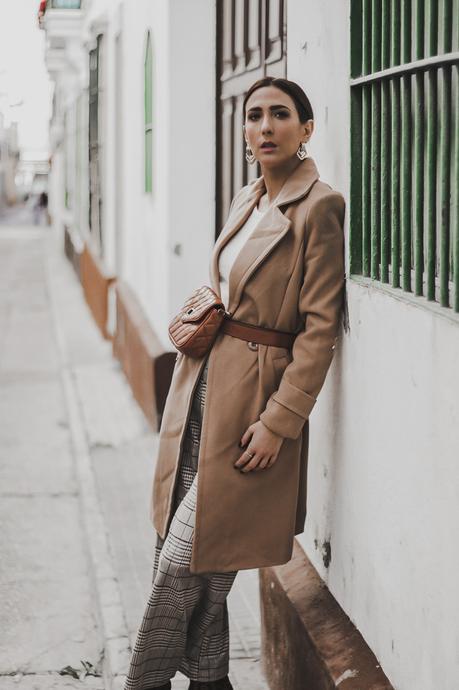 CAMEL COAT: TOTAL LOOK ARMONÍAS mix prints