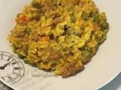 Arroz higaditos pollo curry olla