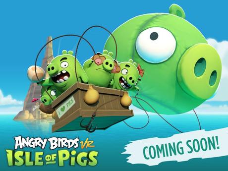 Angry Birds VR: Isle of Pigs llegará a PlayStation VR