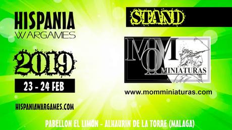 Mas confirmaciones de Stands y Torneos para Hispania Wargames 2019