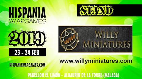 Mas confirmaciones de Stands y Torneos para Hispania Wargames 2019