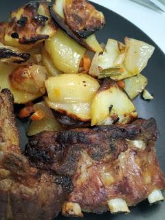 Costillas de cerdo al limón