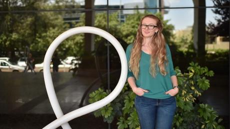 Alexandra Bukchin, estudiante de posgrado en el Technion. Cortesía. Israel ayuda al mundo.