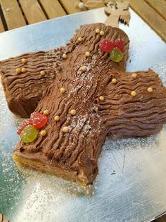 Tronco de Navidad vegano Tronco de Navidad vegano
