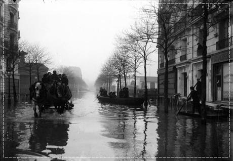 El París inundado de 1910
