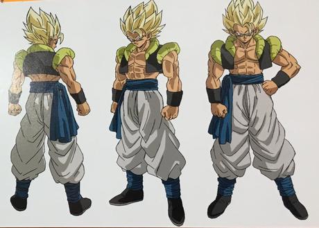 'Dragon Ball Super: Broly' Se compartieron los diseños oficiales de Gogeta