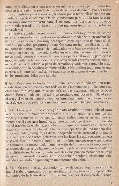 LOCKE, TEXTOS SOBRE LA PROPIEDAD PRIVADA