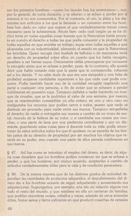 LOCKE, TEXTOS SOBRE LA PROPIEDAD PRIVADA