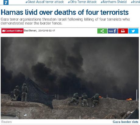 Hamas, en pánico por la muerte de cuatro terroristas en la frontera. Hamas, en pánico por la muerte de cuatro terroristas en la frontera.