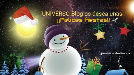 Felices Fiestas entre miles de estrellas