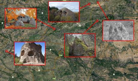 Petroglifos en Sonseca.