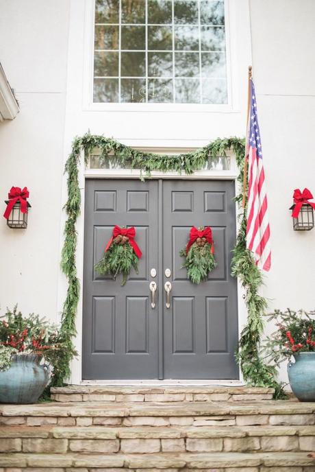 HOME TOUR: navidad tradicional americana