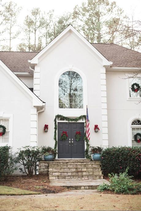 HOME TOUR: navidad tradicional americana