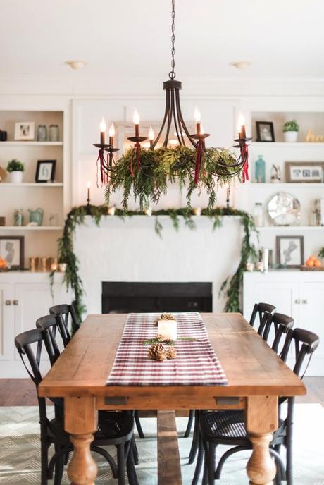 HOME TOUR: navidad tradicional americana