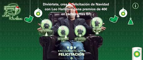 ¡Felicita la Navidad con BP y Leo Harlem y podrás ganar fantásticos premios! Los monólogos de Leo Harlem