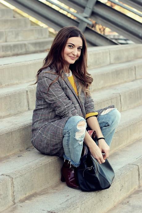 Combinación que no falla: Jeans+ jersey Combinación que no falla: Jeans+ jersey