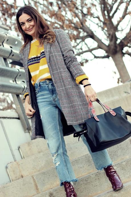 Combinación que no falla: Jeans+ jersey Combinación que no falla: Jeans+ jersey