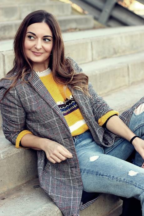 Combinación que no falla: Jeans+ jersey Combinación que no falla: Jeans+ jersey