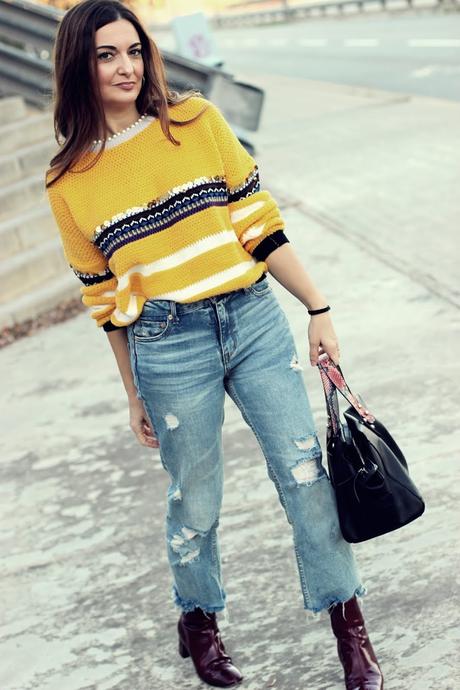 Combinación que no falla: Jeans+ jersey