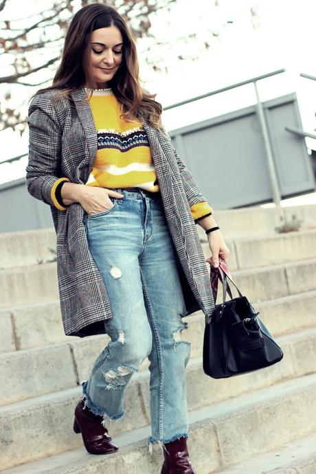 Combinación que no falla: Jeans+ jersey Combinación que no falla: Jeans+ jersey