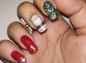 Diseño uñas para Navidad: Papa Noel