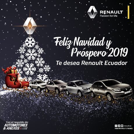 CONSEJOS DE RENAULT PARA UNA CONDUCCIÓN SEGURA EN ESTAS FIESTAS NAVIDEÑAS Y DEL NUEVO AÑO