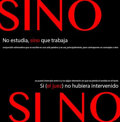 Cuando escribir ‘sino’ junto y ‘si no’ separado Cuando escribir ‘sino’ junto y ‘si no’ separado