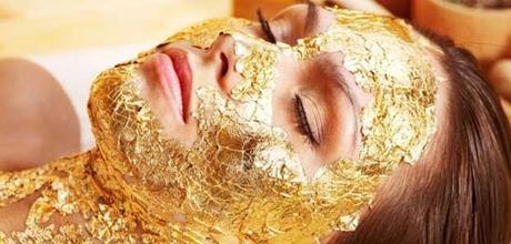 Mascarilla de oro para fin de año