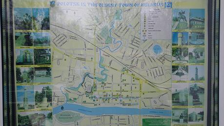 Mapa de Polotsk