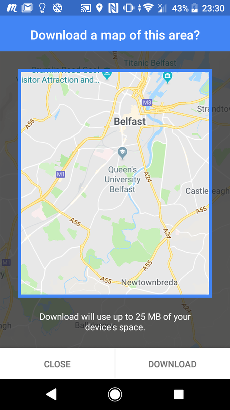 Aplicaciones móviles de uso offline y gratuitas imprescindibles para viajar Google Maps
