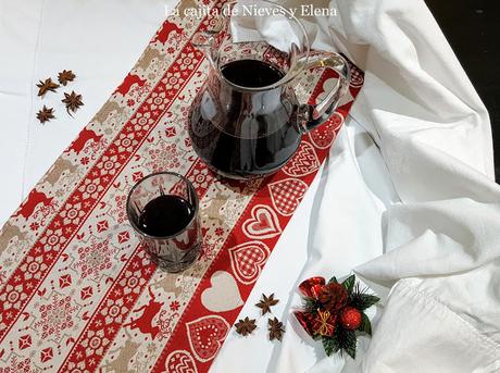 Glühwein, vino caliente especiado de Navidad