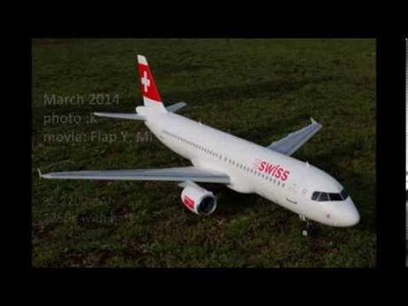 Airbus A320 Supreme Hobbies Swiss Airlines First Flight
