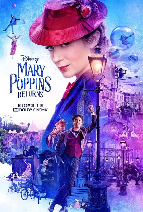 Resultado de imagen de mary poppins returns poster