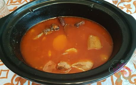 ALUBIAS BLANCAS A MI MANERA EN SLOW COOKER, OLLA DE COCCIÓN LENTA ALUBIAS BLANCAS A MI MANERA EN SLOW COOKER, OLLA DE COCCIÓN LENTA