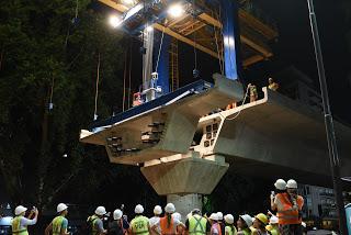 Obras preelectorales, viaducto Mitre