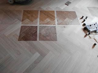 tonos de color para el parquet