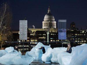 Olafur Eliasson lleva icebergs al centro de Londres