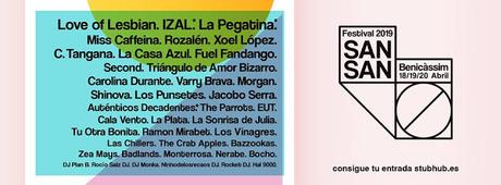 Sorteo de abonos para el Sansan Festival 2019 Sorteo de abonos para el Sansan Festival 2019
