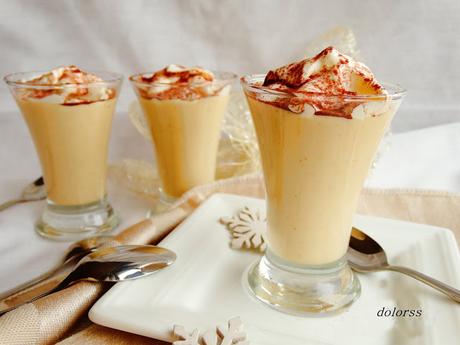 Natillas de turrón de Jijona Natillas de turrón de Jijona