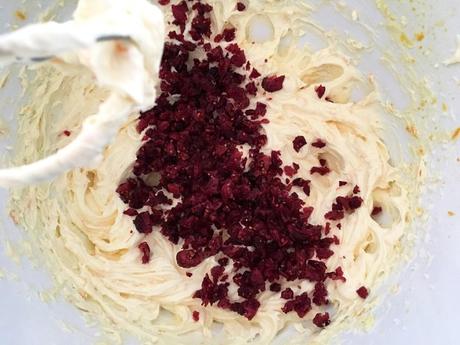 Galletas fáciles de naranja y arándanos