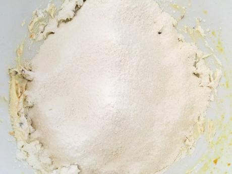 Galletas fáciles de naranja y arándanos