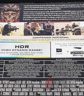 Sicario El día del soldado, Análisis de la edición UHD y Bluray