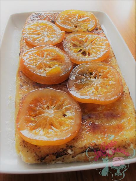 TURRÓN DE YEMA A LA NARANJA CONFITADA TURRÓN DE YEMA A LA NARANJA CONFITADA