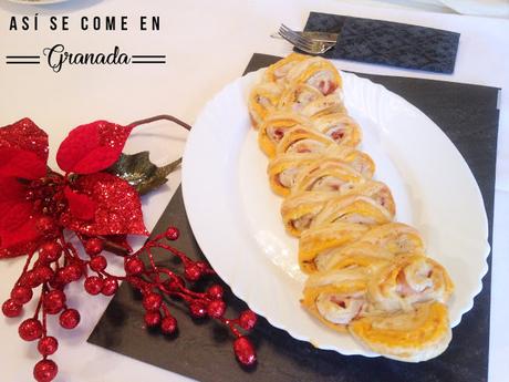 Espiga de queso y pavo Espiga de queso y pavo